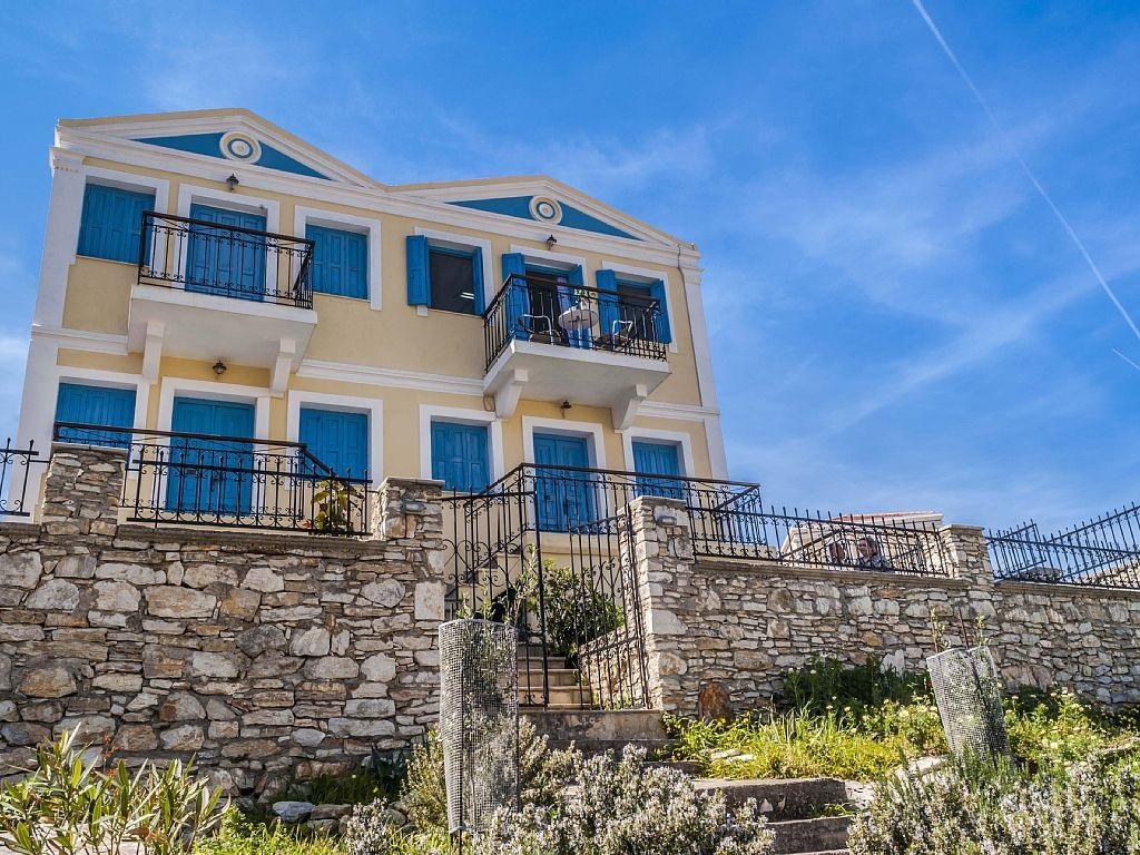 Symi Sun Apartments Simi Exterior foto